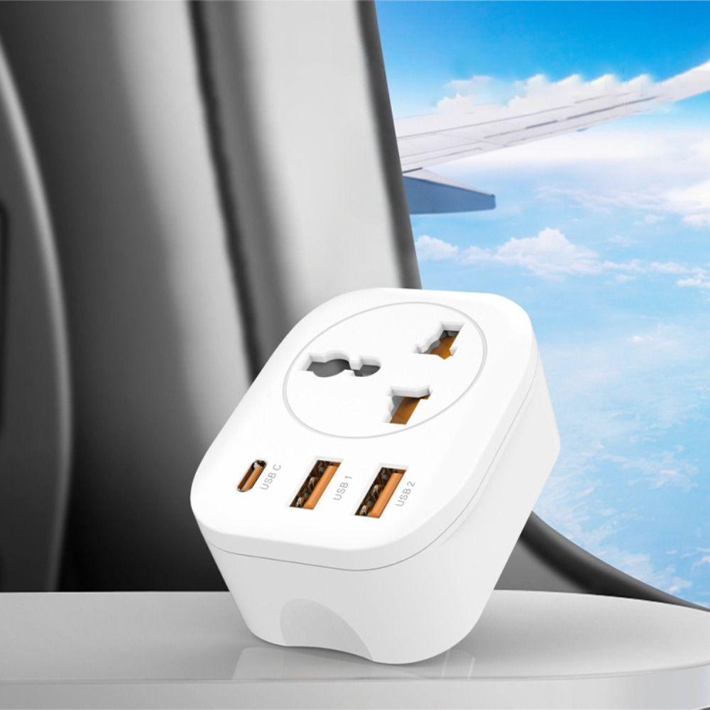 Fast Charging Multi Socket USB Ports Wall Socket Extender Multifunction Power Socket Phone
