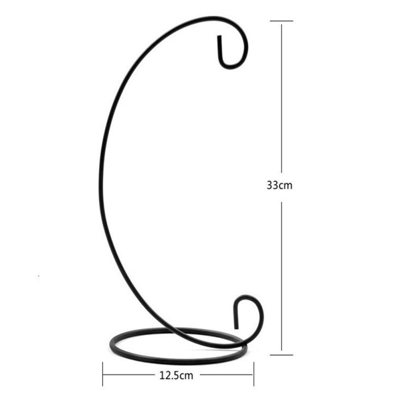 Hanging Ecological Bottle With Iron Holder Glass Vase Creative Micro Landscape Diy Gifts Home Decor