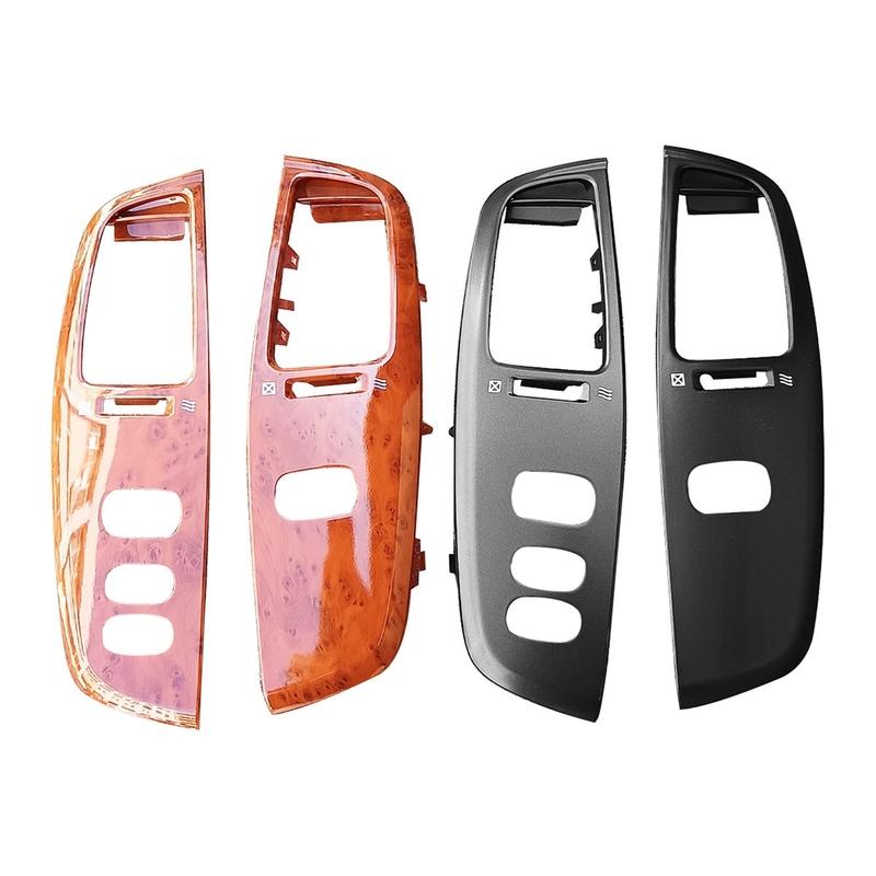 Car Interior Dashboard Air Vent Frame For Toyota Land Cruiser 100 LC100 FJ100 97-07 Air-Conditioning Outlet Wood Grain