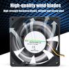SHLF0812HHE 08 Cooling Fan 0.38A DC 12V 3PIN Heat Dissipation Fan Heat Sink Cooler