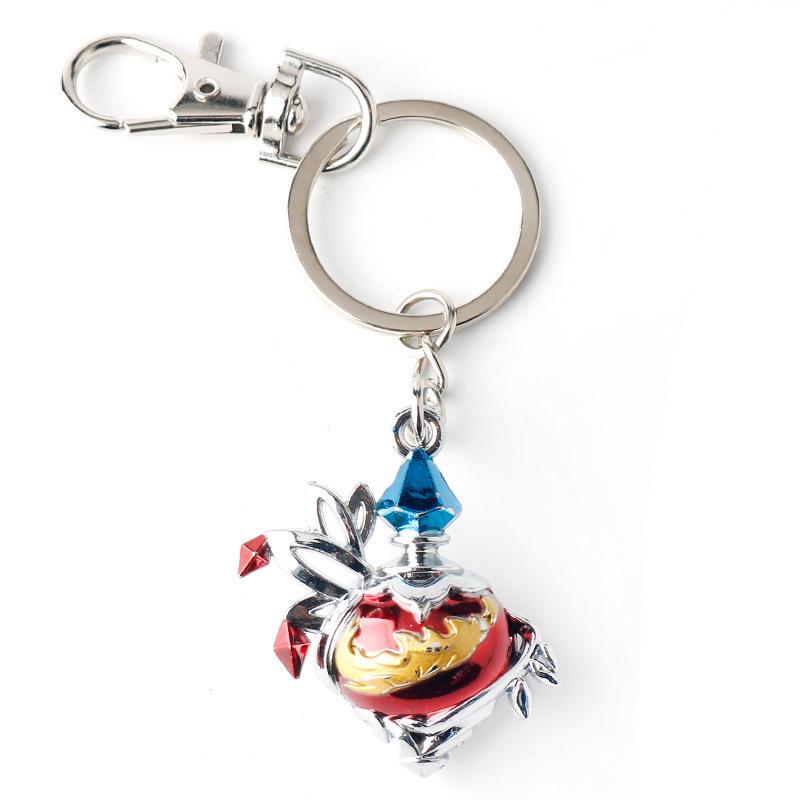 Genshin Impact Xiao & Tartaglia Mask Keychain, Venti & Hu Tao Pendant Necklace, Anime Accessories