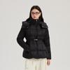Araliya Women's Hooded Waist-Cinching Goose Down Jacket
