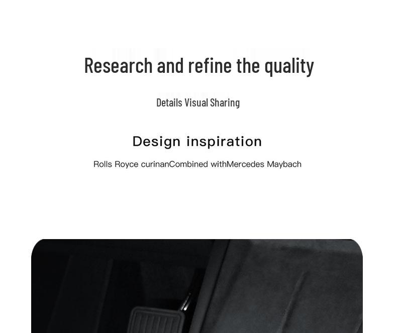 Tesla Model 3 Refresh Alcantara Suede Console Panel Cover