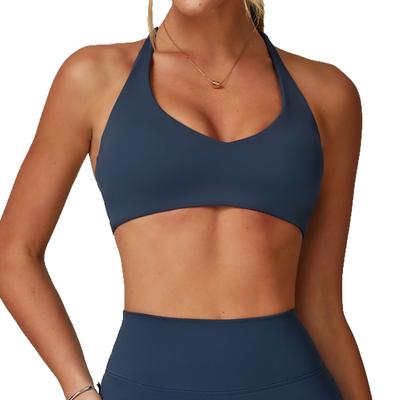 New Cross Back Yoga Bra Outdoor Running Fitness Vest Tight Sports Underwear For Women