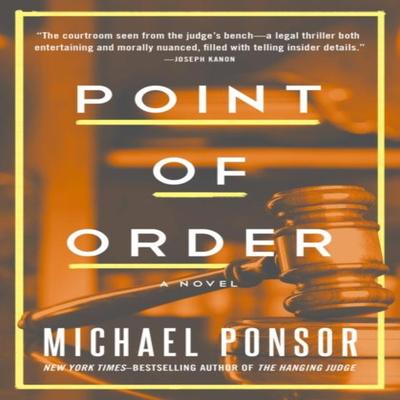 Point of Order by Michael Ponsor Paperback Book 9781504082822