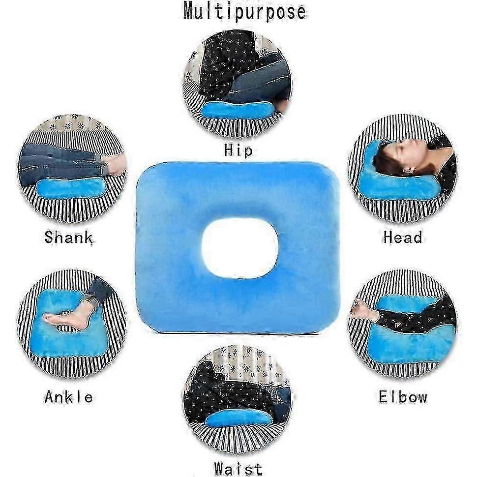 Anti-Dekubitus-Kissen - Atmungsaktives Komfort-Sitzkissen für Hämorrhoiden, Schwangerschaft, Druckgeschwüre, Rollstuhl, Langes Sitzen, Tägliche Nutzung