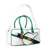 Li Ning PU Gym Bag Large Unisex Image Blue/Champagne White ABLU049