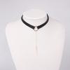 SUMENG 2024 New Fashion Black Velvet Choker Necklace Chain Bar Chokers  For Women Collares Jewelry Gifts
