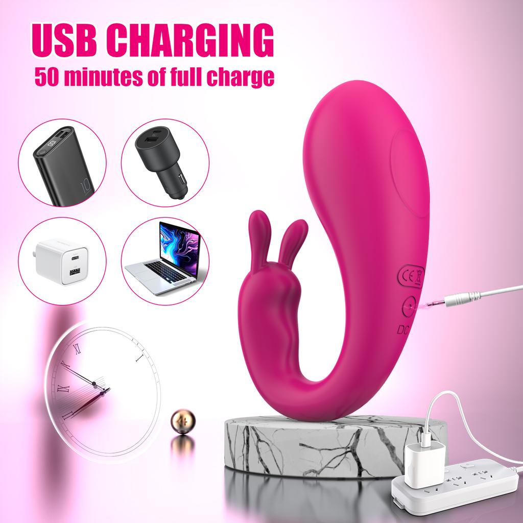 Wireless Remote Control Clitoris Vibrator Wearing Rabbit Jumping Egg GSpot Clitoris Stimulat Female Masturbator SexToy for Women