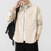 Shirts, Men's Long-sleeved Casual Shirts, New Style Spring Clothes, Handsome Work Jackets for Men