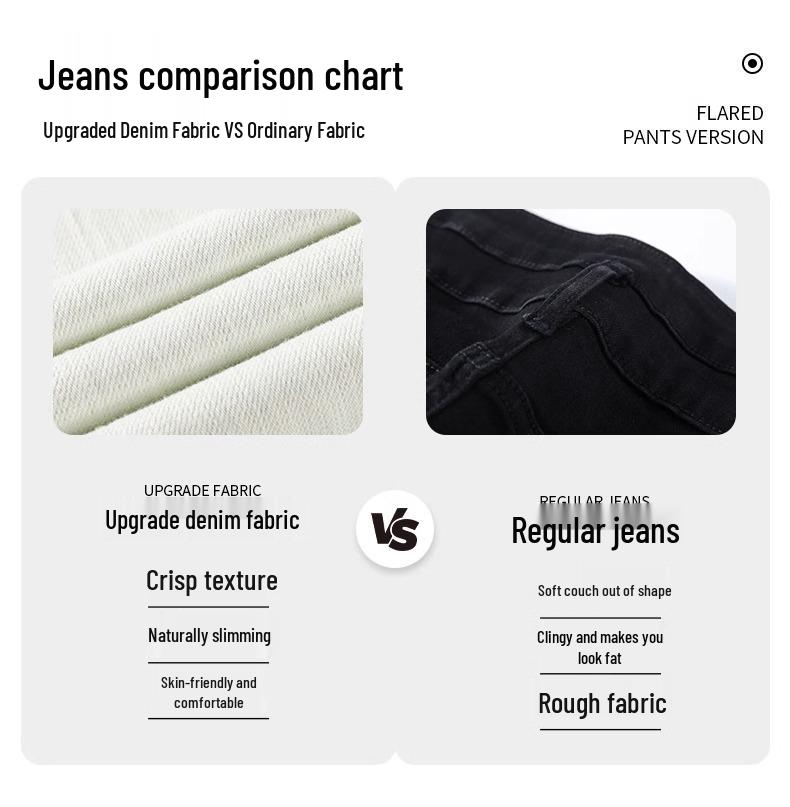 Women's High-Waisted Slim Straight-Leg Tencel Jeans - Summer 2025 Collection, White Wide-Leg Design