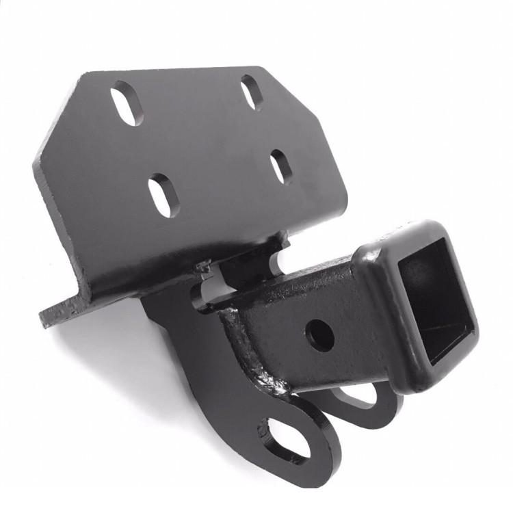 Black steel rear tow hook, fit Toyota Prado LC120