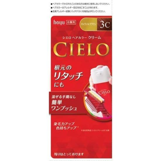 

Hoyu Cielo Hair Color EX Cream Caramel Brown x 3 pieces set Hair color for gray hair [Set sale] 3C (1 piece) [Quasi-drug]