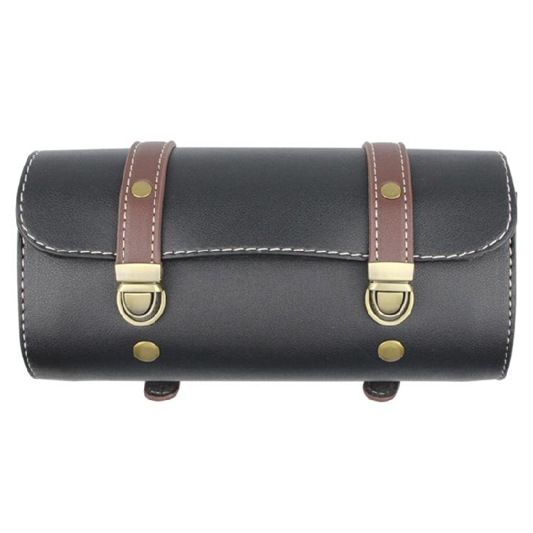 Cycling Bag Saddle Pouch Rear Pannier Personalized Riding Retro Bicycle Tail Bag чёрный