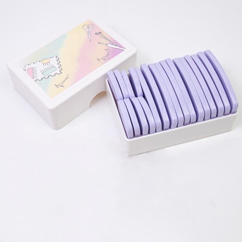 20Pcs Knit Blocking Combs with Pin Set 4-Pin 8-Pin Knit Blocking Pin Knit Blocking Pin for Crochet Knitting Needlework