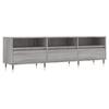 VidaXL Meuble TV sonoma gris 150x30x44,5 cm bois d'ingénierie 831266