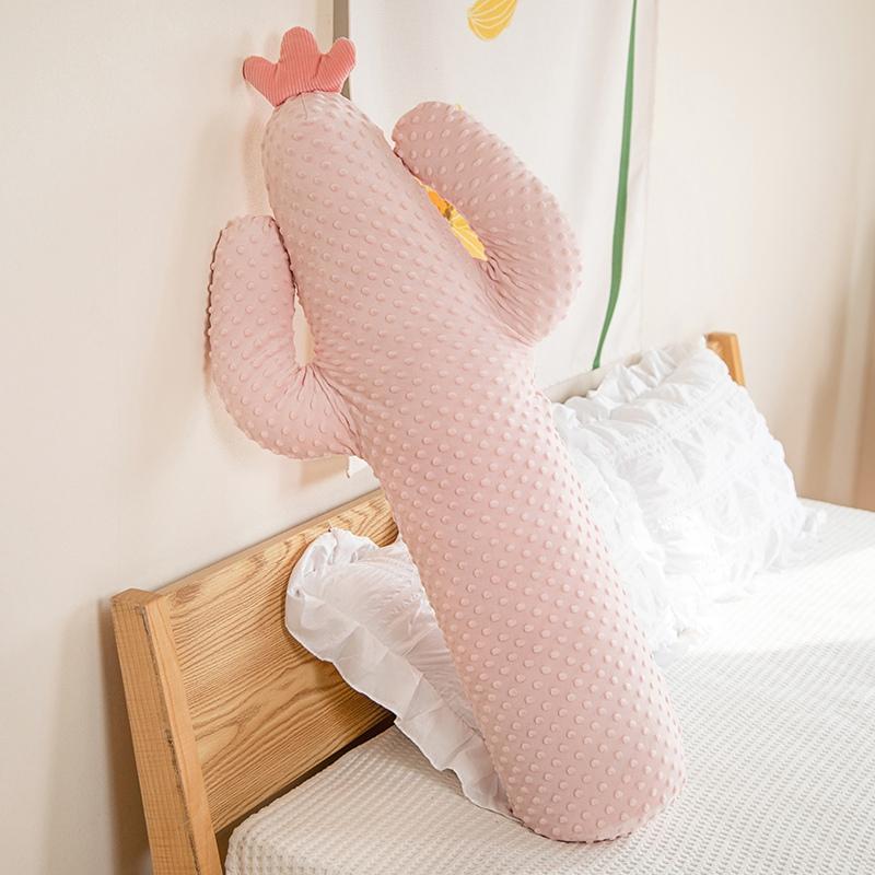 Pure Fresh Style 1M1.5M Giant Cactus Throw Pillow Stuffed Pregnant Leg Hugging Pillow Bed Cushion Sofa Decor Birthday Gift Her