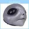 Máscara de Látex Alienígena Com Design de Elden Ring e Ufo Para Cosplay de Halloween e Festa a Fantasia