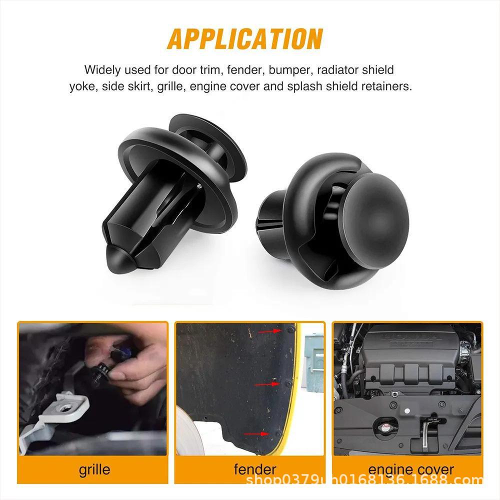 10mm Honda Toyota Fender Clips & Fastener Expansion Rivets