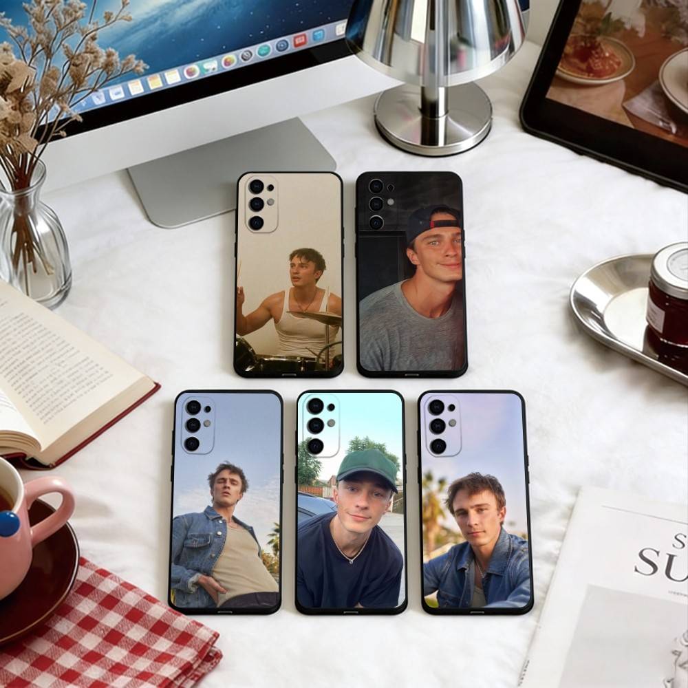 Schauspieler Drew Starkey Handyhülle Weich Schwarz Für Samsung S25,S24,S21,S22,S23,S30,Ultra,S20,Plus,Fe,Lite