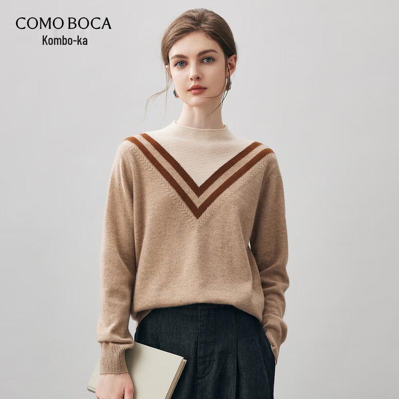 

Commomboca 2025 A/W Women s 100% Cashmere Loose Sweater 2XL