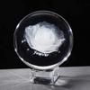 Crystal Rose Carved Ball - Modern Home Decoration Ornament
