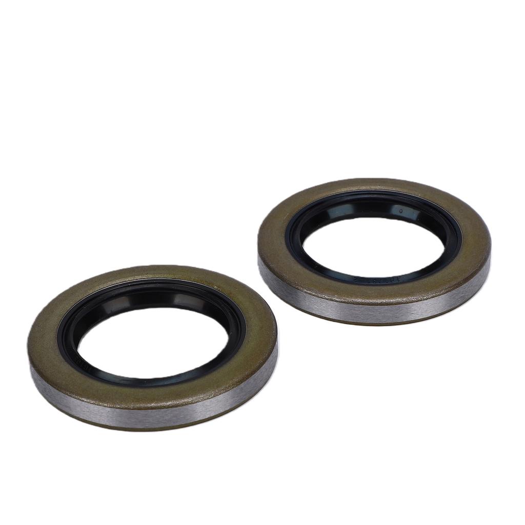 Trailer Axle Hub Wheel Grease Seals 12192TB ID 1.249in X OD 1.983in X W 0.250in Double Lip Oil Seals for 2000 2200lb