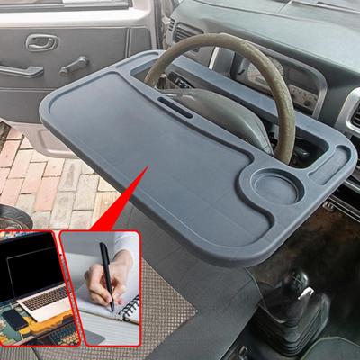 Truck Steering Wheel Tray Laptop Holder Multipurpose Vehicle Accessories Easy To Install Food Table