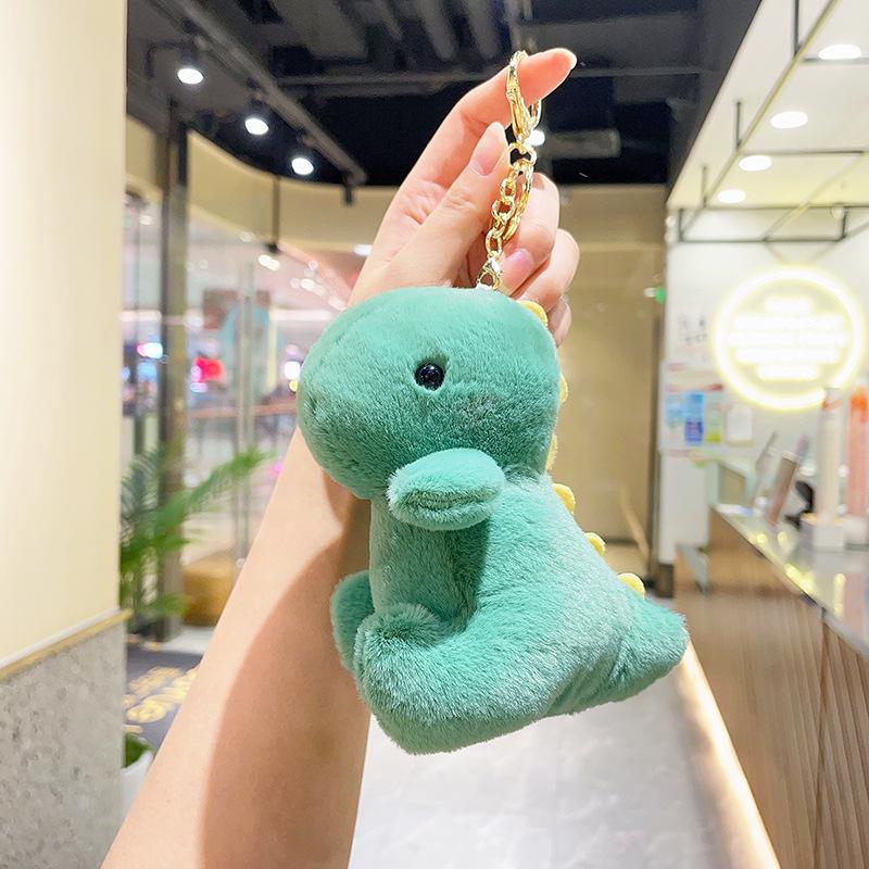 Dinosaur doll plush pendant doll bag keychain plush toy