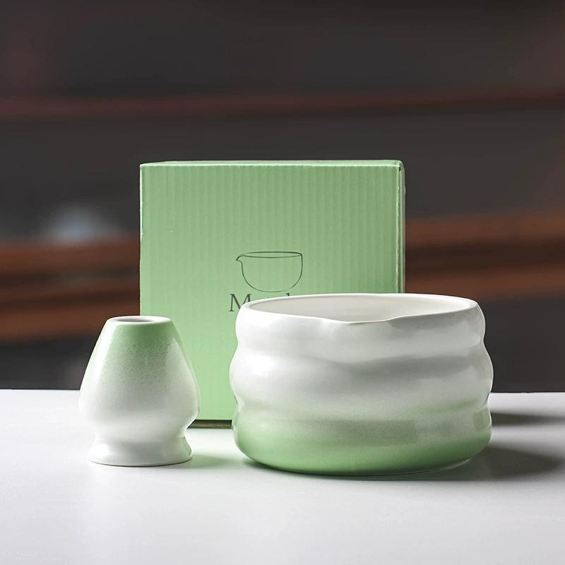 Set Matcha Japonez 1-7 BUC cu Bol Ceramic, Tel de Bambus pentru Matcha și Linguriță pentru Ceai pentru Unelte și Accesorii DIY pentru Prepararea Ceaiului