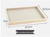 Minimalist Solid Wood Jewelry Display Tray for Rings, Necklaces, Bracelets, Watches, and Bangles