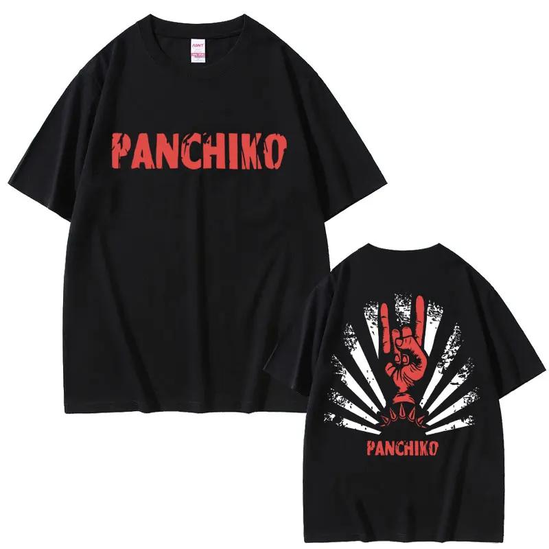 Rock Band Panchiko DEATHMETAL Album Grafikdruck T-Shirt Herren Damen Vintage Freizeit T-Shirts Männliche Oversized T-Shirts Gothic Streetwear