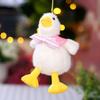 Creative Cartoon Annoyed Duck Plush Toy Pendant - Little Duck Bag Charm