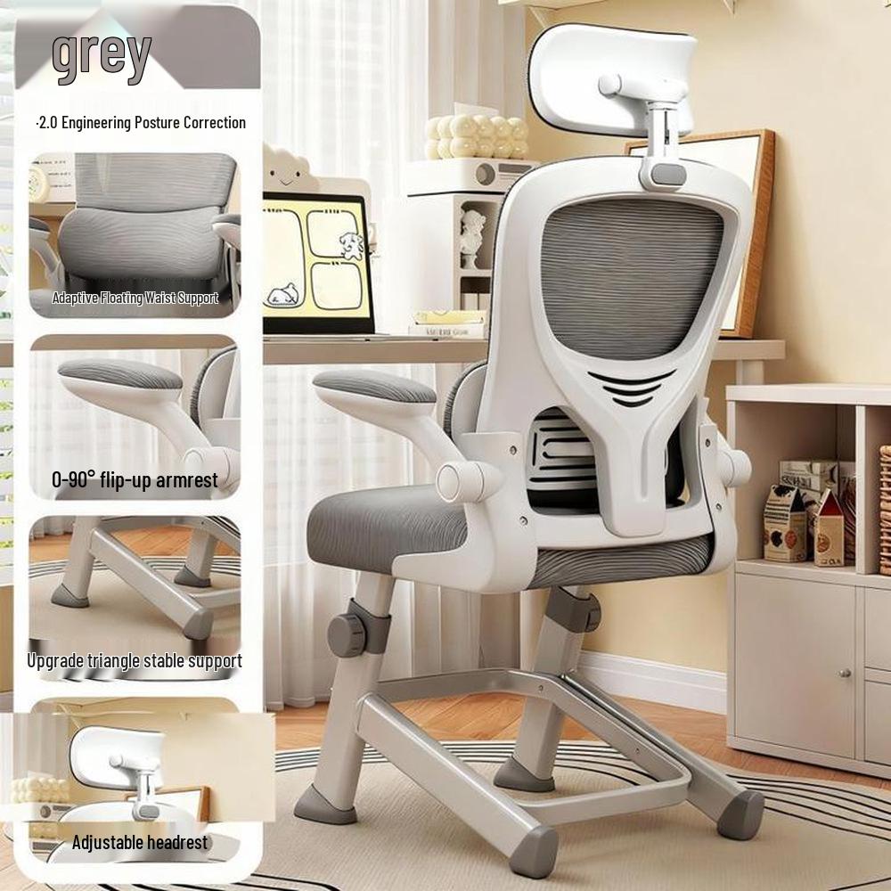 Adjustable Ergonomic Study Chair for Teens - Posture Corrective for Junior and Senior High School Students