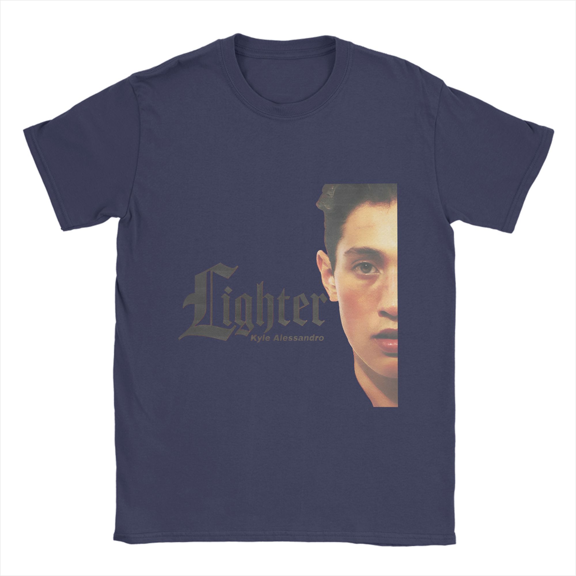 GUOYAN TOP Streetwear T-shirt Zomer Kyle Alessandro T-shirts Songfestival 2025 Puur Katoenen T-shirt voor Heren Klassieke Mouw T-shirts S