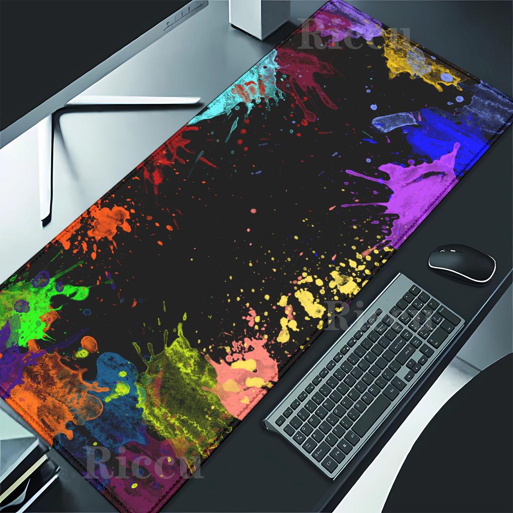 Game Mouse Pad Laptop Colorful Graffiti Keyboard Pad Computer Offices Accessories Desk Mat PC Anime Mousepad Teclado Table Mat