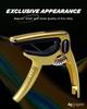 Leo Jaymz Guitar Capo for Zinc Alloy Metal Guitar Guitar Clamp for Bass Classical and Banjo Heavy-Duty Acoustic/Electric Guitars, Clip, Guitar,