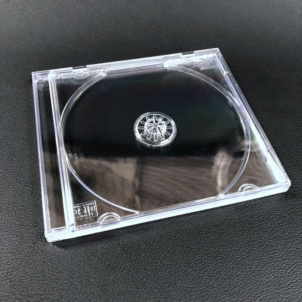 Anti-scratch CD Protective Case Dust Protection Single Disc Storage Disc CD Box  Package Case