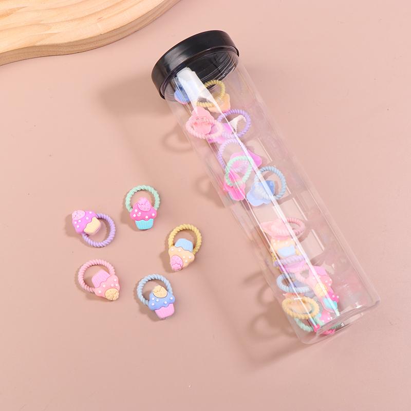 

20 шт./компл. цветные эластичные резинки для волос для девочек, детские аксессуары для волос, милая детская повязка на голову, детский держатель для хвостика, резинки для волос в подарок A1