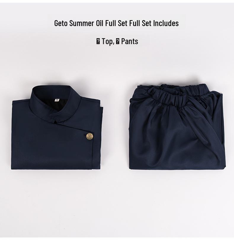 Fushiguro Jiner & Gojo Satoru Summer Cosplay Costume - High School Uniform Inspired by Jie Kugisaki & Wild Rose