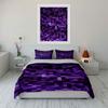 Purple Pixelated Square Pattern. Bedding Sets Duvet Cover Sets Duvet Covers Pillowcases(1 * Duvet Cover 2 * Pillowcases Without Duvet Insert)