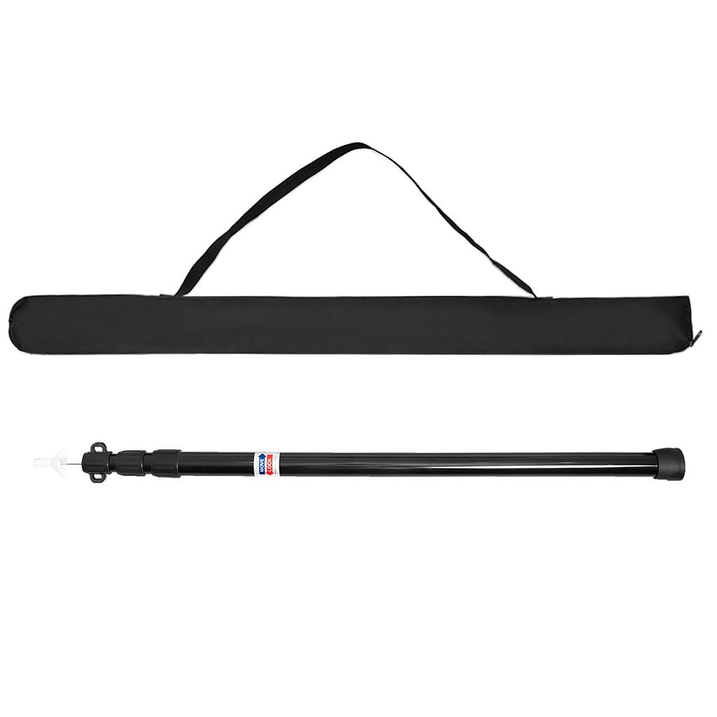 Thicken Aluminum Alloy Tent Pole Adjustable Tent Support Rods Beach Shelter Tarp Awning Pole