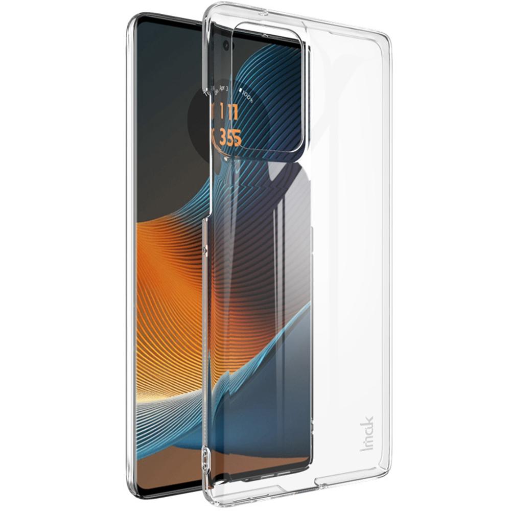 

IMAK Crystal Case II Pro for Motorola Edge 50 Fusion 5G Case Transparent PC Protective Phone Cover Style A