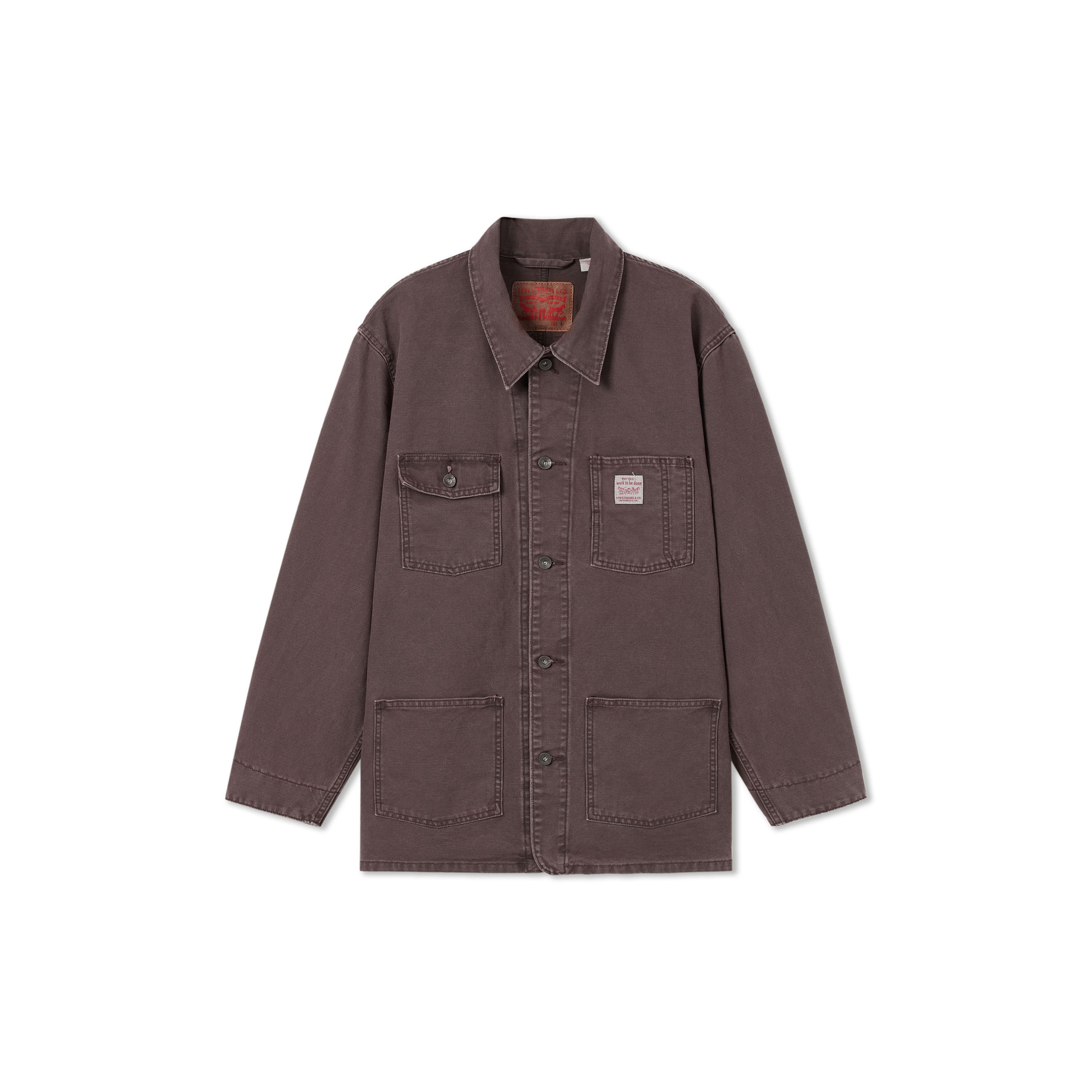 

Levis Минималистичная мода Универсальная рабочая одежда Винтажная куртка в стиле амбара Куртка унисекс 003B0-0001 M