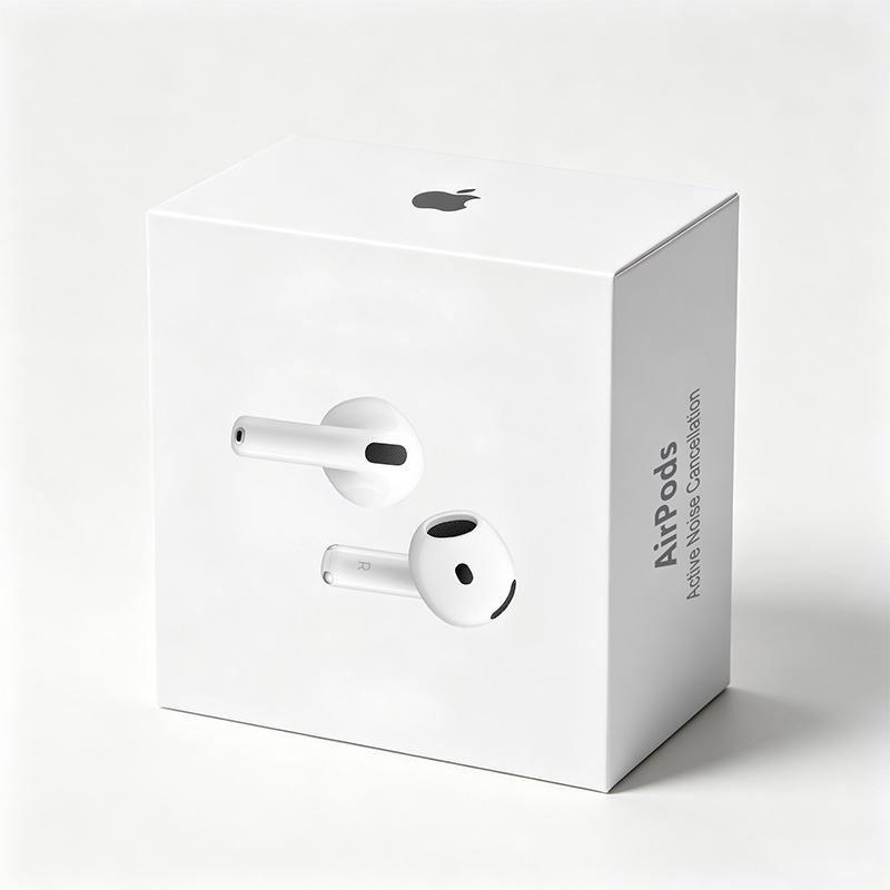 Apple AirPods 4 Tam Kablosuz Kulaklıklar Uzamsal Ses Kuvvet Sensörü Kontrolü Hands Free Kulaklıklar iOS Android Akıllı Telefonlar İçin
