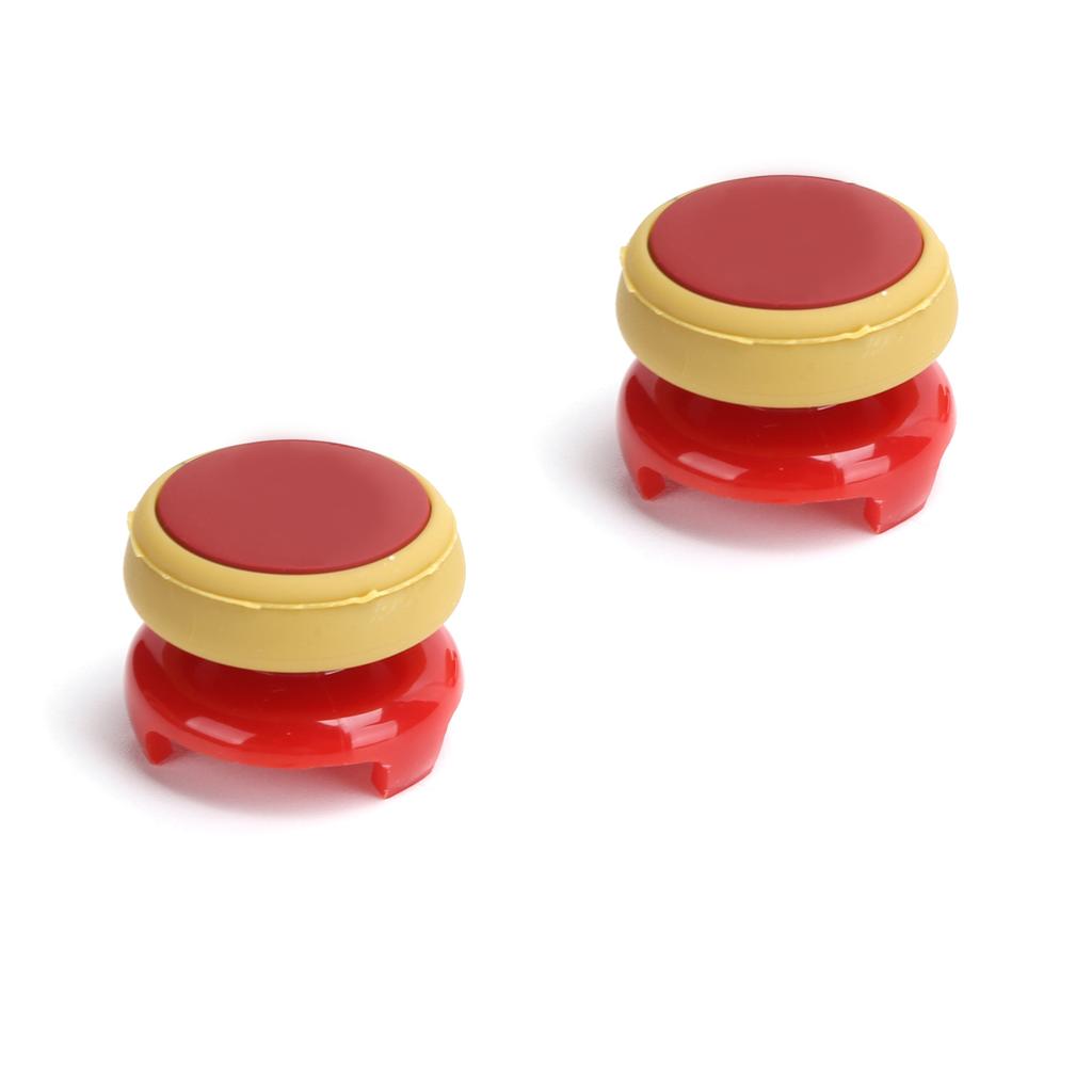 1 Pair Plastic Rocker Caps Joystick Grips Cover Protector for PS4 PS5 Game Controller