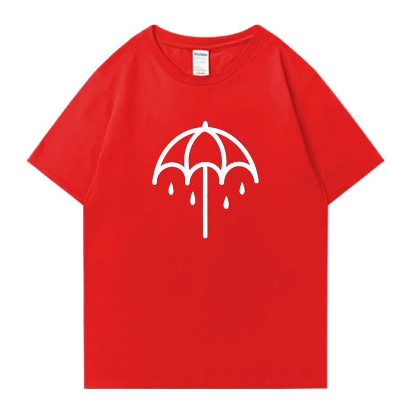 

Umbrella Bring Me The Horizons Metal Washed Oversized t-shirt Street Hip Hop 100% Cotton Men Women short sleeve t-shirts Unisex 3XL