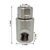 1pc 1/2 Inch For FXF Hose Reel Swivel Integrated Grease Fitting Heavy-duty Hose-Reel Swivel For Home Industrial Steel-Hose Reel