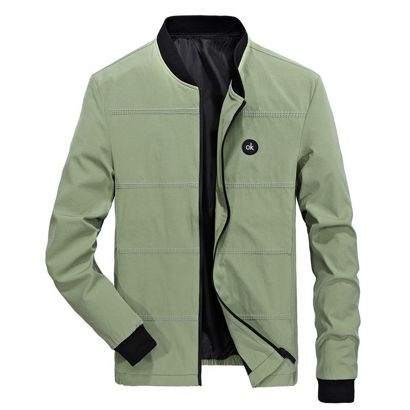 Summer Fit Zipper Digging Bag Zipper Unhooded Casual Black Youth Spot Versatile Thin Jacket