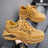 Men's Shoes Spring New Casual Sports Mesh Versatile Thick-soled Non-slip and Wear-resistant Teen Dad Shoes
